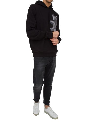 Мужская толстовка PHILIPP PLEIN HOODIE SWEATSHIRT NERO