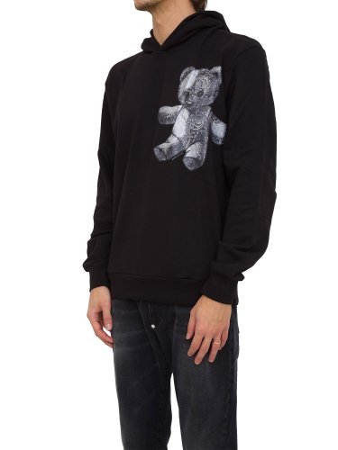 Мужская толстовка PHILIPP PLEIN HOODIE SWEATSHIRT NERO