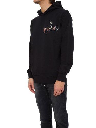 Чоловіча толстовка PHILIPP PLEIN HOODIE SWEATSHIRT NERO