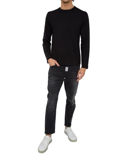 Чоловічий светр BIKKEMBERGS MAGLIA NERO