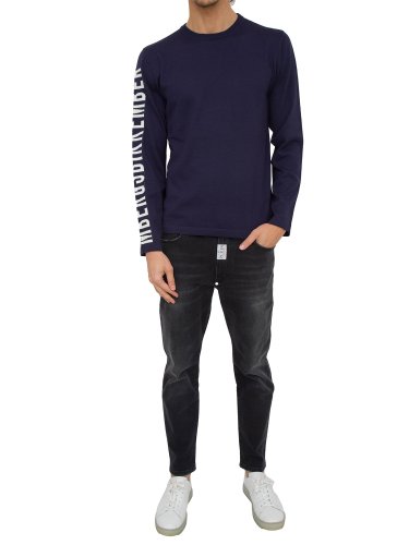 Чоловічий светр BIKKEMBERGS MAGLIA BLU
