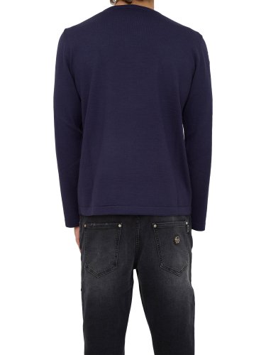 Чоловічий светр BIKKEMBERGS MAGLIA BLU