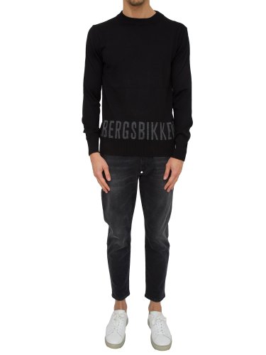 Чоловічий светр BIKKEMBERGS MAGLIA NERO