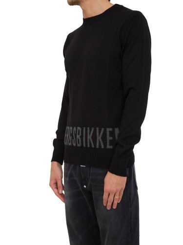 Чоловічий светр BIKKEMBERGS MAGLIA NERO