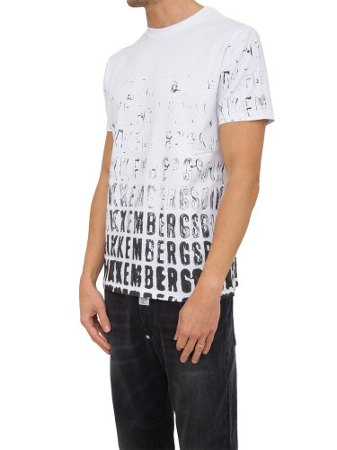 Чоловіча футболка BIKKEMBERGS T-SHIRT BIANCO