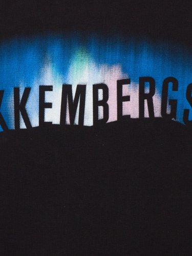 Мужская футболка BIKKEMBERGS  T-SHIRT NERO