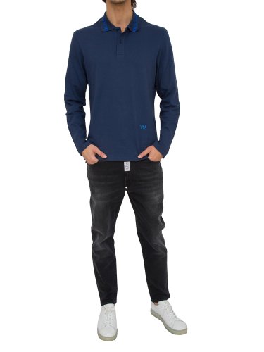 Чоловіче поло BIKKEMBERGS POLO BLU