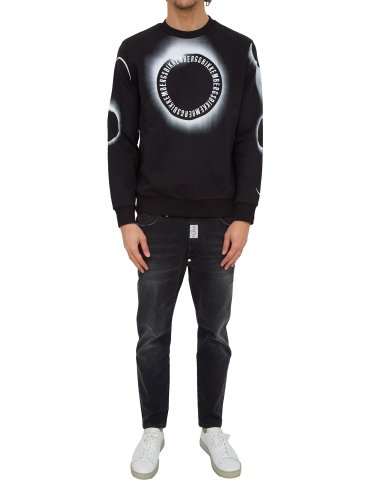 Чоловіча толстовка BIKKEMBERGS MAGLIA NERO