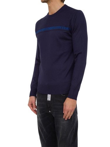 Чоловічий светр BIKKEMBERGS MAGLIA BLU