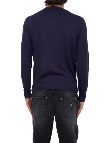 Чоловічий светр BIKKEMBERGS MAGLIA BLU