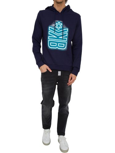 Чоловіча толстовка BIKKEMBERGS MAGLIA BLU