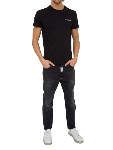 Чоловіча футболка BIKKEMBERGS T-SHIRT NERO