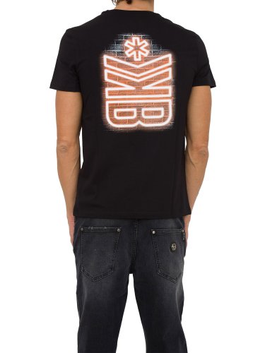 Чоловіча футболка BIKKEMBERGS T-SHIRT NERO