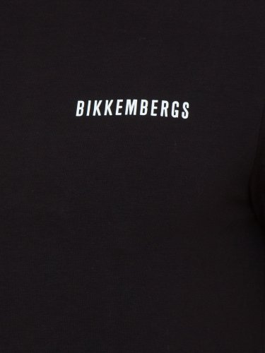Чоловіча футболка BIKKEMBERGS T-SHIRT NERO