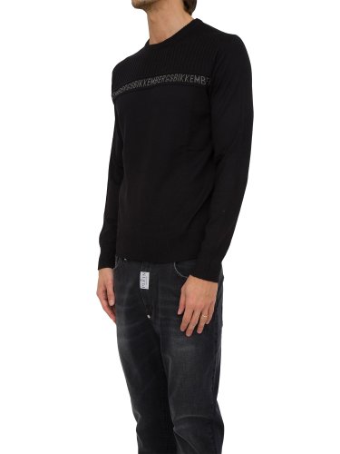 Мужской свитер BIKKEMBERGS  MAGLIA NERO