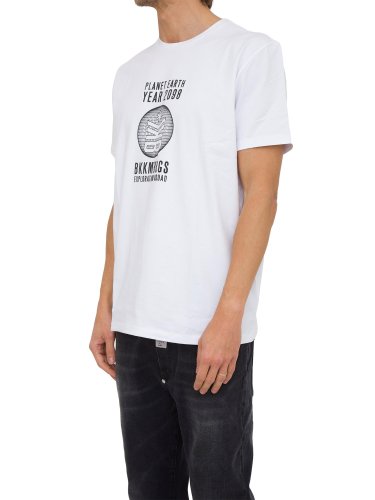 Чоловіча футболка BIKKEMBERGS T-SHIRT BIANCO