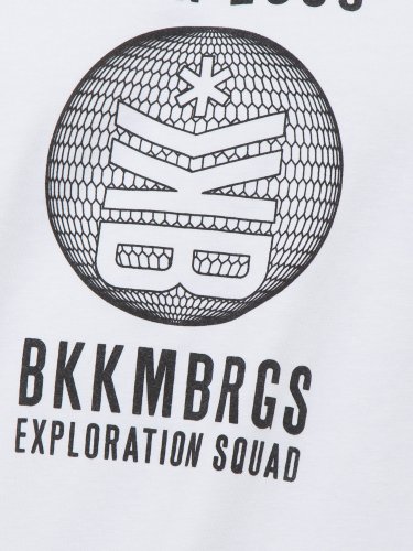 Чоловіча футболка BIKKEMBERGS T-SHIRT BIANCO