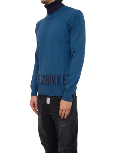 Мужской свитер BIKKEMBERGS MAGLIA BLU