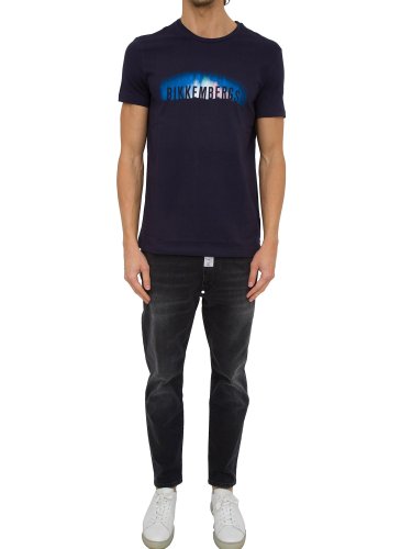 Чоловіча футболка BIKKEMBERGS T-SHIRT BLU