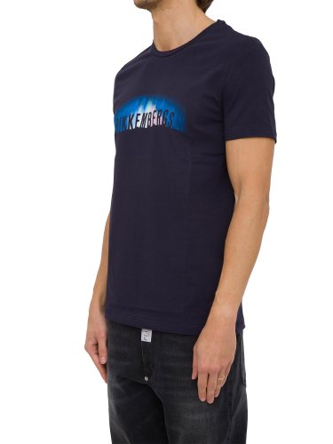 Чоловіча футболка BIKKEMBERGS T-SHIRT BLU