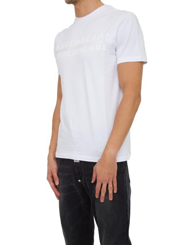Чоловіча футболка BIKKEMBERGS T-SHIRT BIANCO