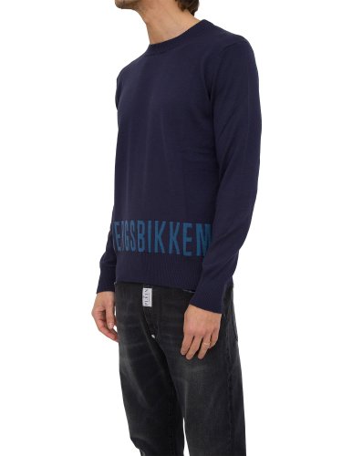 Чоловічий светр BIKKEMBERGS MAGLIA BLU