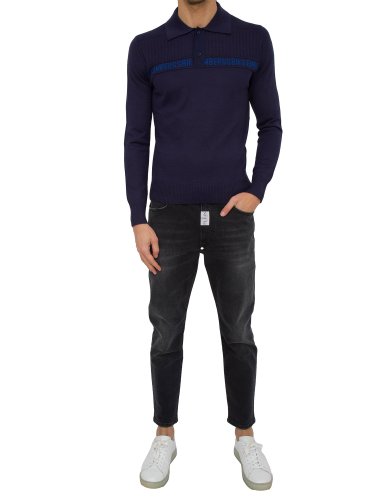 Чоловіче поло BIKKEMBERGS MAGLIA BLU