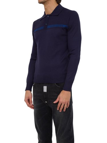 Чоловіче поло BIKKEMBERGS MAGLIA BLU