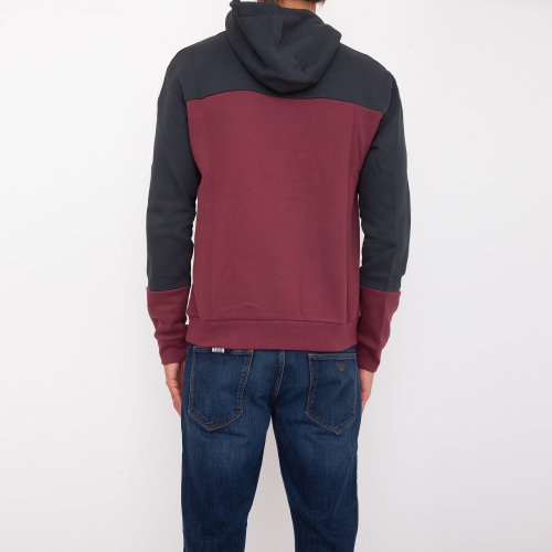 Мужская толстовка EA7 EMPORIO ARMANI SWEATSHIRT BORDEAUX