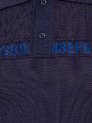 Чоловіче поло BIKKEMBERGS MAGLIA BLU