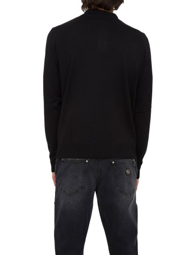 Чоловіче поло BIKKEMBERGS MAGLIA NERO