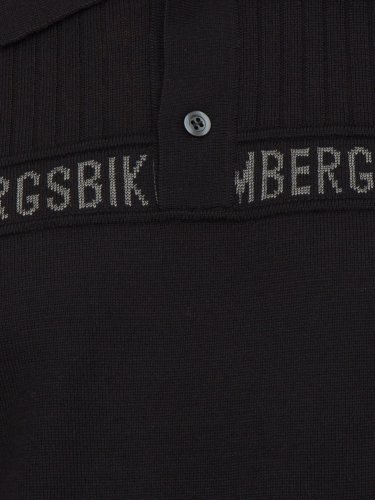 Чоловіче поло BIKKEMBERGS MAGLIA NERO