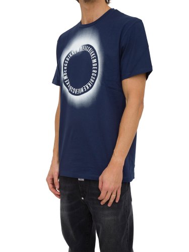 Чоловіча футболка BIKKEMBERGS T-SHIRT BLU