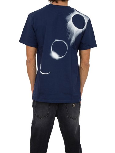 Чоловіча футболка BIKKEMBERGS T-SHIRT BLU
