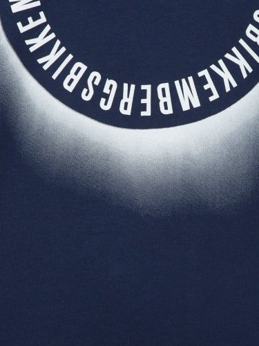 Чоловіча футболка BIKKEMBERGS T-SHIRT BLU