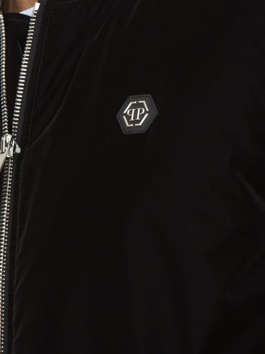 Чоловіча куртка PHILIPP PLEIN NYLON JACKET NERO