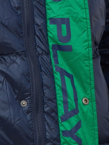 Мужская куртка LA MARTINA MAN OUTDOOR IRIDISCENT NYLON BLU