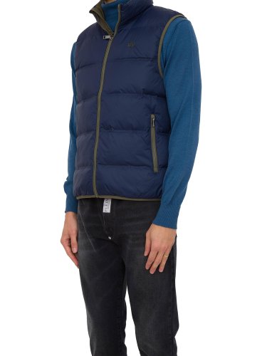 Мужская жилет LA MARTINA MAN VEST OUTDOOR NYLON BLU