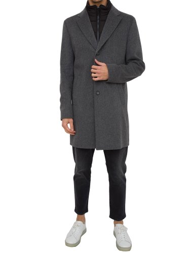 Чоловіче пальто BOSS Coats GRIGIO