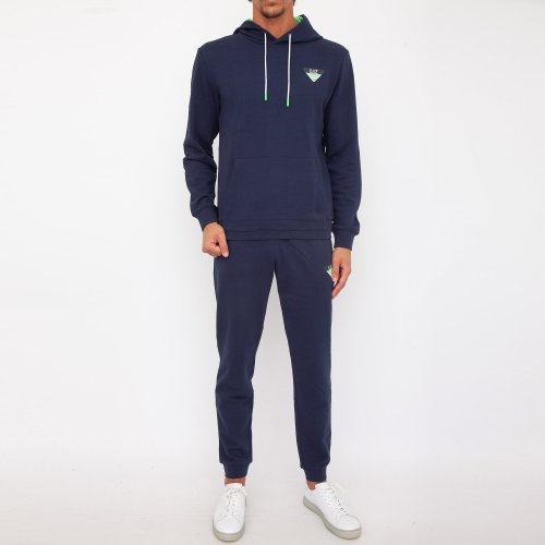 Чоловіча толстовка EA7 EMPORIO ARMANI SWEATSHIRT BLU