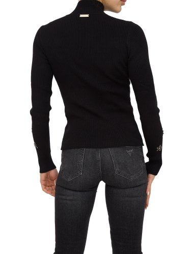 Жіночий светр TWIN-SET LUPETTO IN MAGLIA NERO