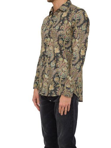 Мужская рубашка с длинным рукавом ETRO CAMICIA ROMA FANTASIA