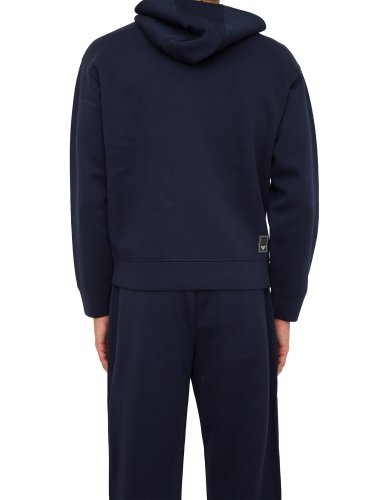 Чоловіча толстовка EMPORIO ARMANI SB - JERSEYWEAR BLU