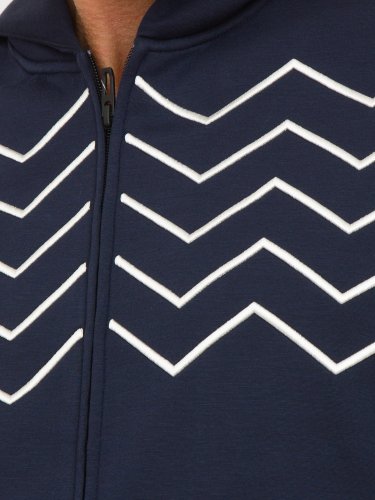 Чоловіча толстовка EMPORIO ARMANI SB - JERSEYWEAR BLU