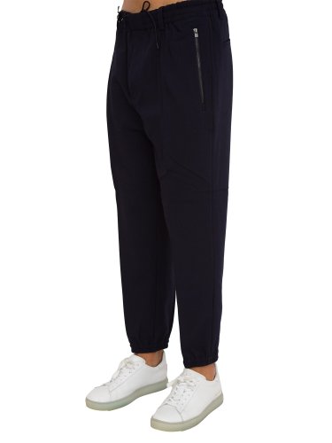 Мужские повседневные брюки EMPORIO ARMANI SD - TROUSERS BLU