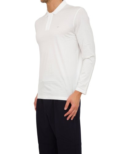 Чоловіче поло EMPORIO ARMANI SB - JERSEYWEAR BIANCO