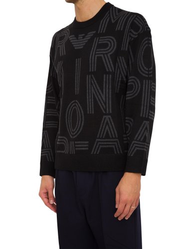 Мужской свитер  EMPORIO ARMANI 05 - KNITWEAR NERO