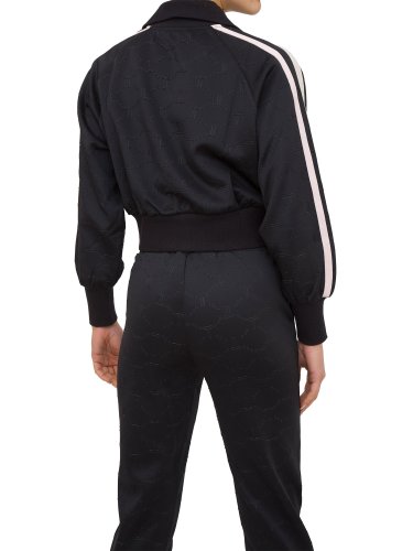 Женская толстовка TWIN-SET FELPA APERTA NERO
