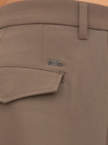 Мужские повседневные брюки EMPORIO ARMANI SD - TROUSERS FANGO