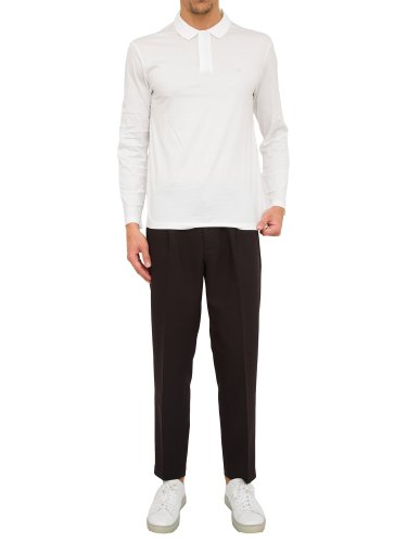 Мужские повседневные брюки EMPORIO ARMANI SD - TROUSERS NERO